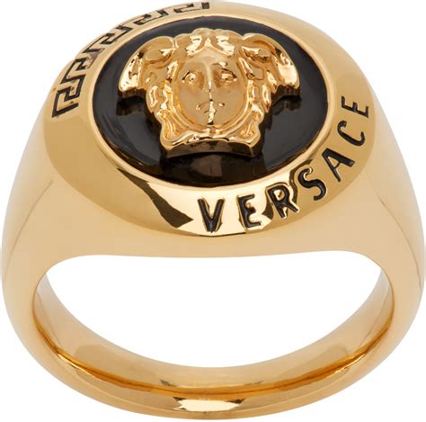 farfetch versace rings men.